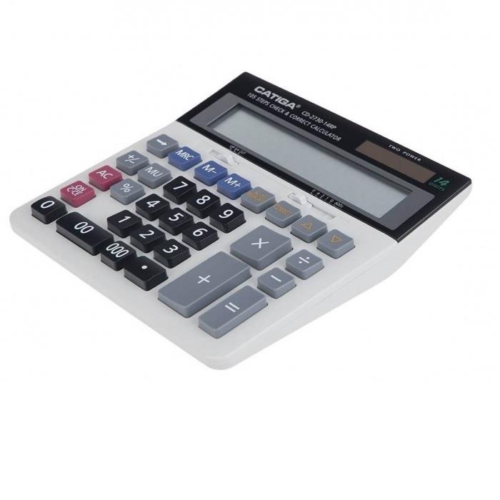 ماشین حساب رومیزی کاتیگا CD-2730-16RP